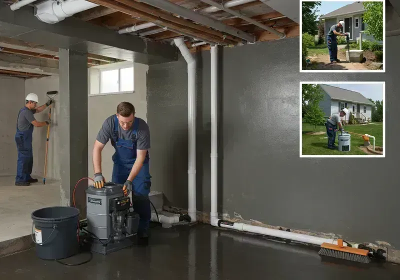 Basement Waterproofing and Flood Prevention process in La Jolla, CA